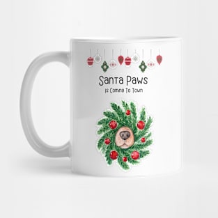 Sniff Sniff - Santa Paws is coming to town! Mug